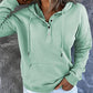 Relaxed Fit Long-sleeve Hooded Sweater