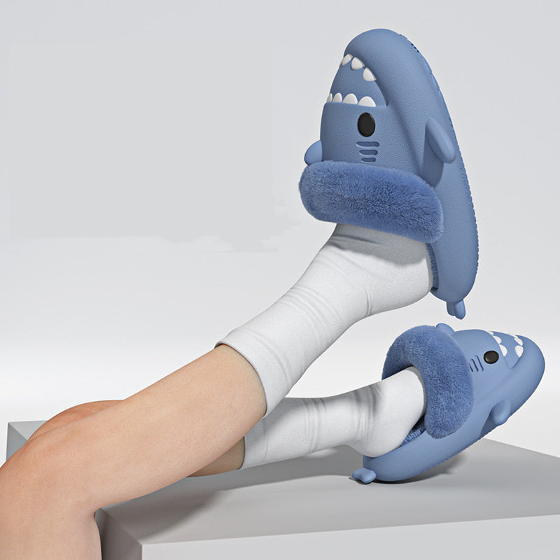 FrostyFins Shark Slippers