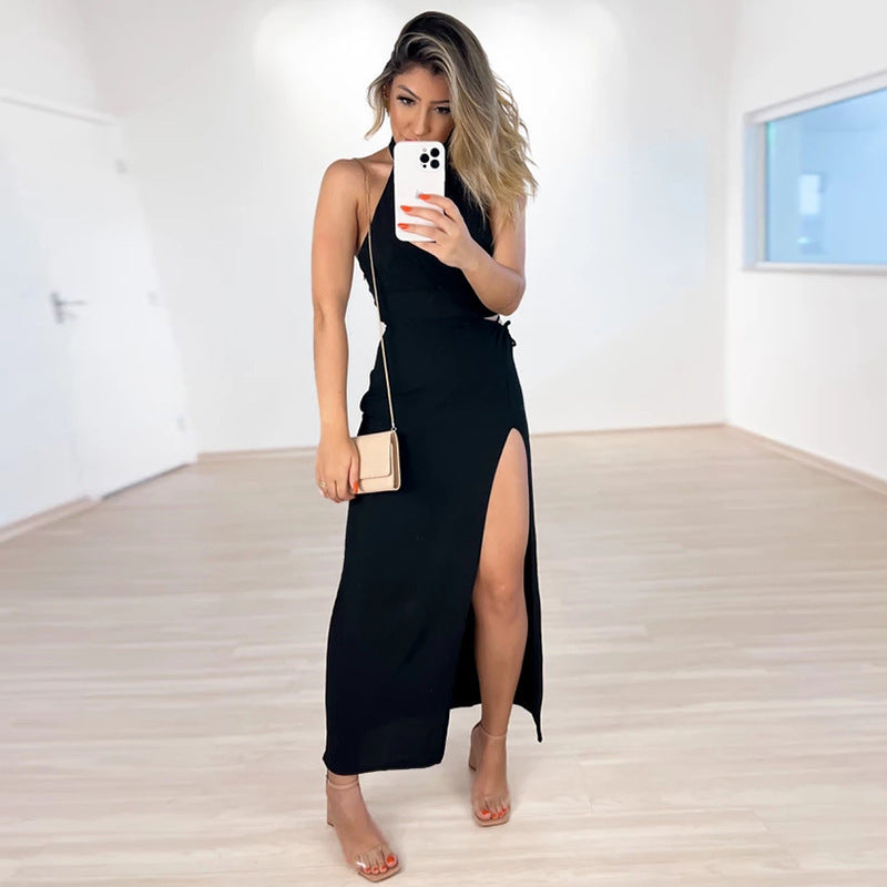 LuxeFit High-Waisted Back Dress