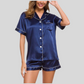 Short Sleeve Shorts Pajamas Set for Women