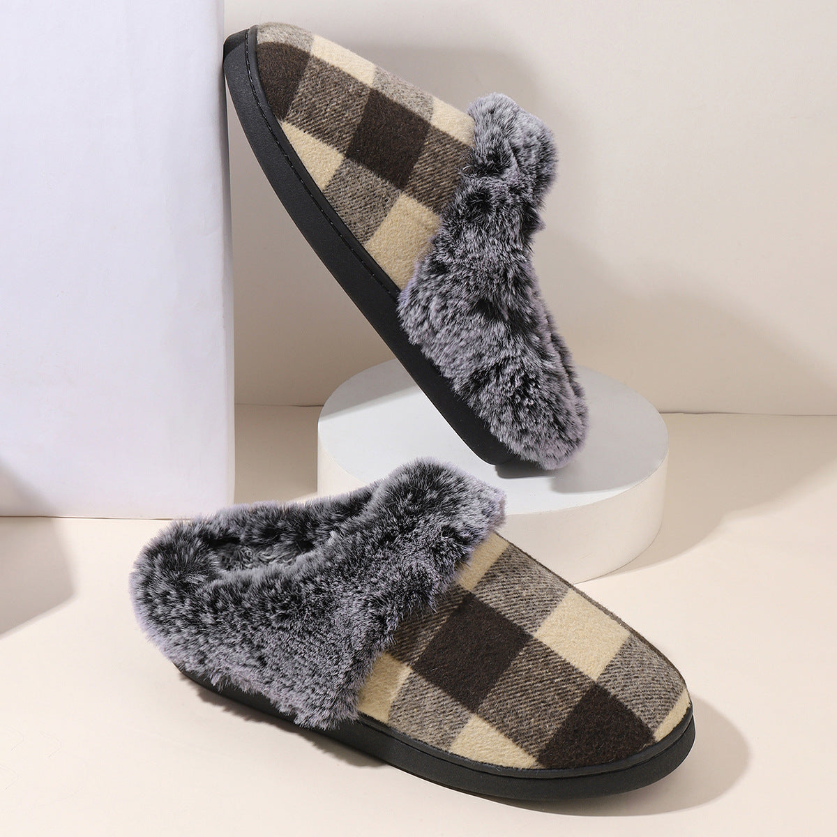 SoftPlaid Duo Slippers