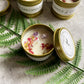 Gold Tin Box Scented Candle Gift Set