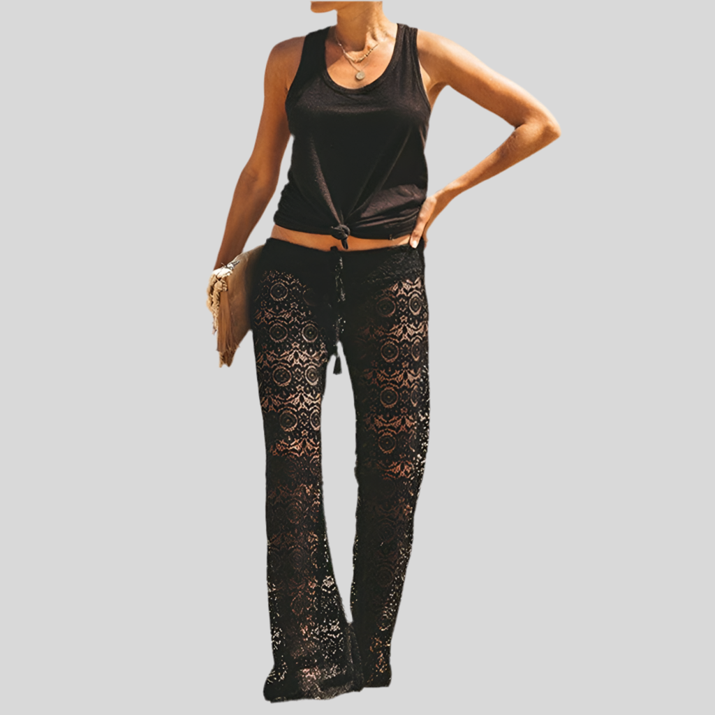 Lace Hollow Beach Pants