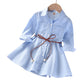 Kids’ Stylish Button-Up Dress