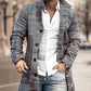 Men’s Woolen Stand Collar Casual Coat