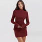 Sculpted Elegance Bodycon Dress