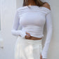 Distinctive Long-Sleeved Outerwear Top