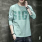 Men’s Long Sleeve Round Neck Slim Fit T-shirt