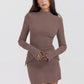 Sculpted Elegance Bodycon Dress