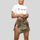 Women's Camouflage Short Skirt