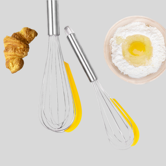 MixGenie 3pc Baking Whisk Set