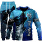 Wild Wolf 3D Hoodie and Joggers Set