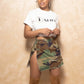 Women's Camouflage Short Skirt