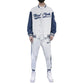 Men’s Printed Baseball Style Sports Two-Piece Set