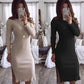 Sleek Perfection Slim Knit Dress