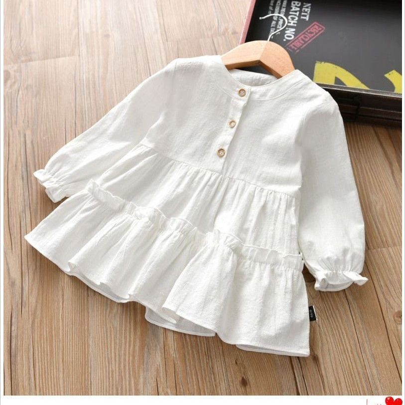 Kids’ Stylish Button-Up Dress