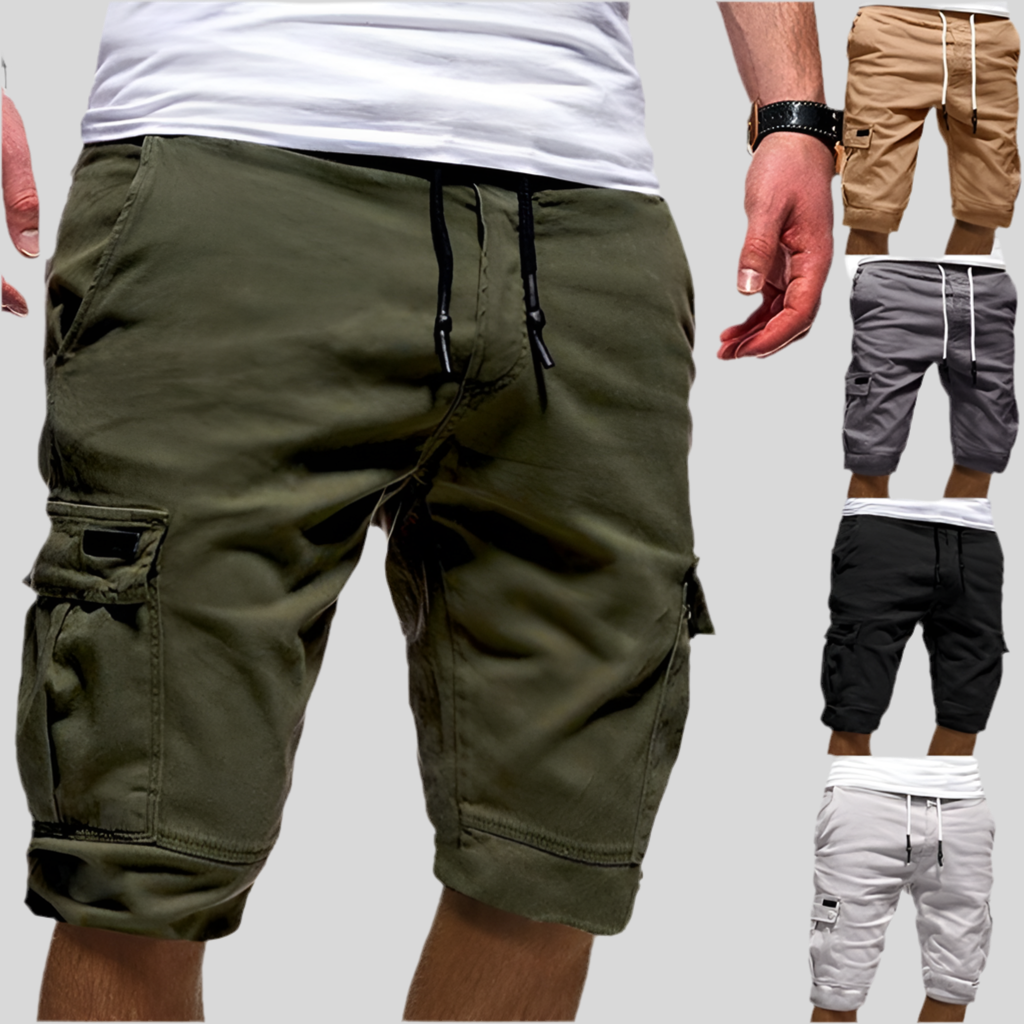 Men’s Casual Jogger Cargo Shorts