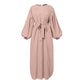 Sleek Muslim Robe Dress