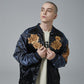 Men’s Embroidered Lion King Industrial Jacket