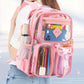 Transparent Waterproof Schoolbag