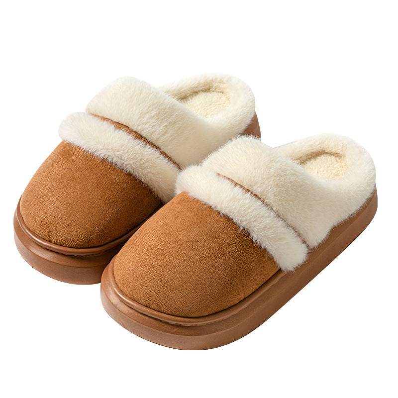 CozyCloud Velvet House Slippers