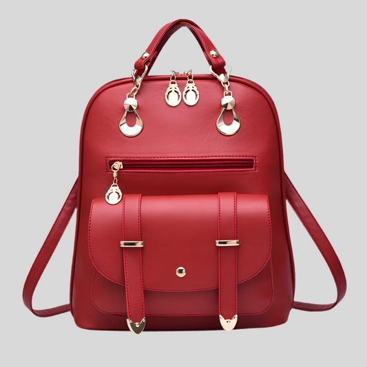 UrbanChic Dual-Use PU Leather Backpack