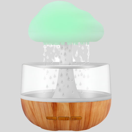 Raining Cloud Humidifier with Night Light and Essential Oil Diffuser for Home