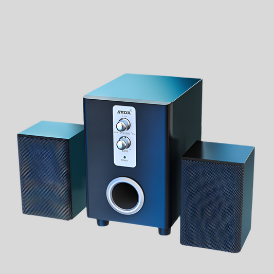 3-in-1 USB Powered Home Speaker with 3.5mm Wired HD Sound