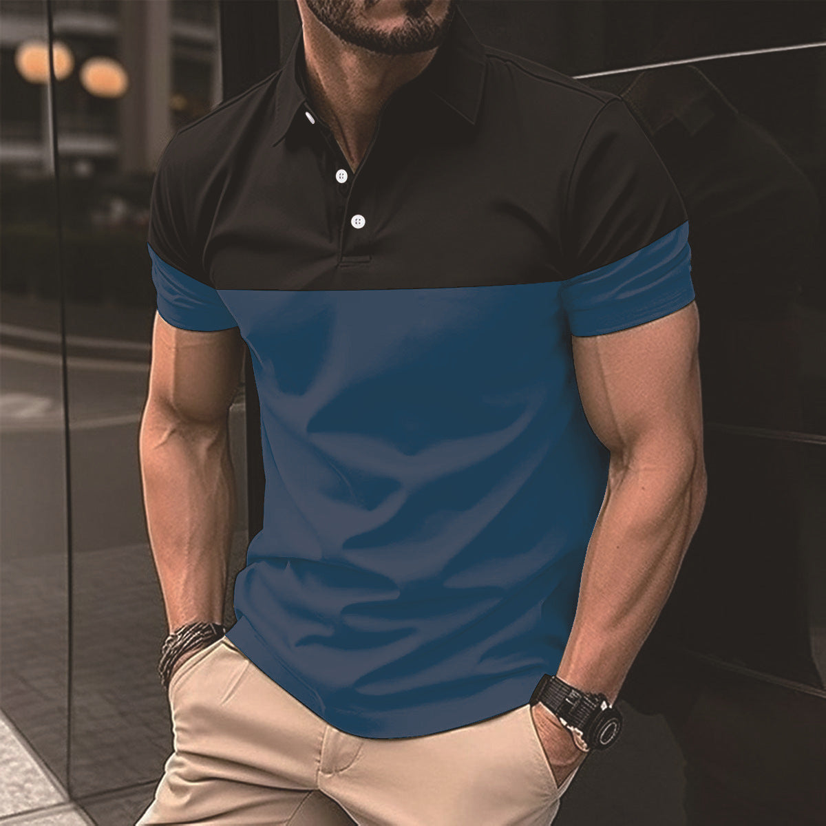 Men’s Casual Polo T-Shirt