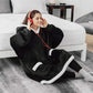 Oversized Winter TV Hoodie Blanket with Pockets