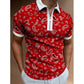 Men’s Patterned Polo Shirt Casual