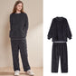 Thickened Fleece-lined Coral Fleece Pajamas for Women