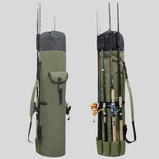 Cylinder Outdoor Fishing Gear Storage Bag Multifunctional Rod Bag