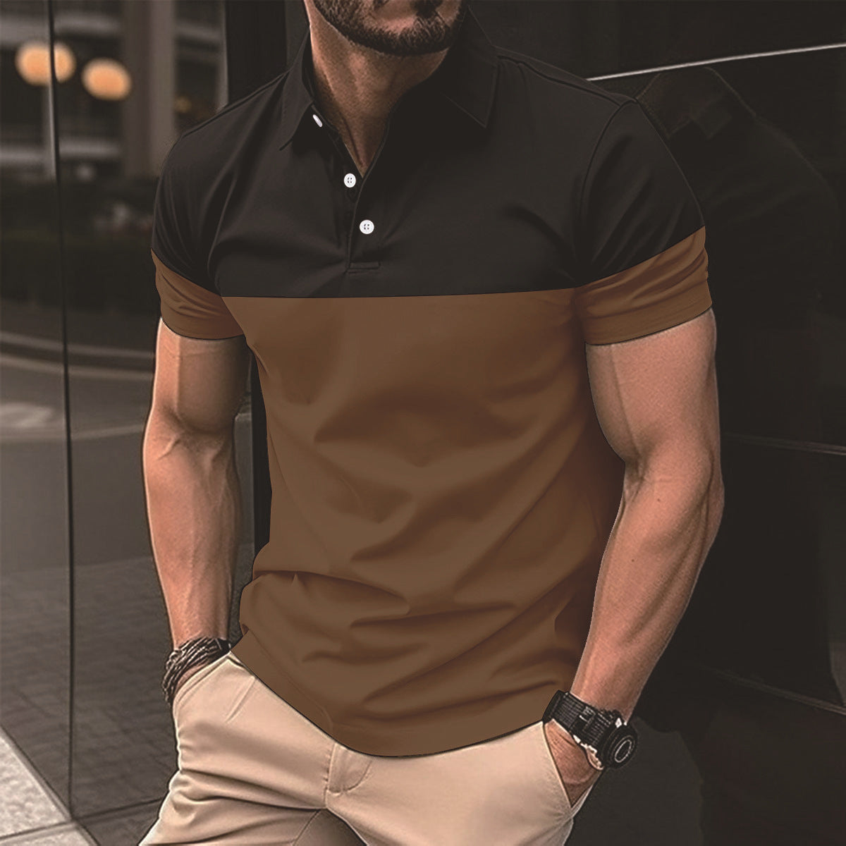 Men’s Casual Polo T-Shirt