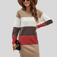 ColorMix Round Neck Knit Dress