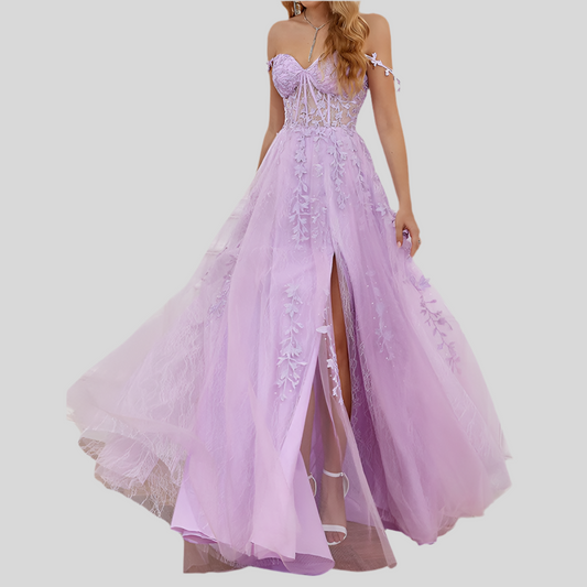 Red Carpet Glamour Evening Gown