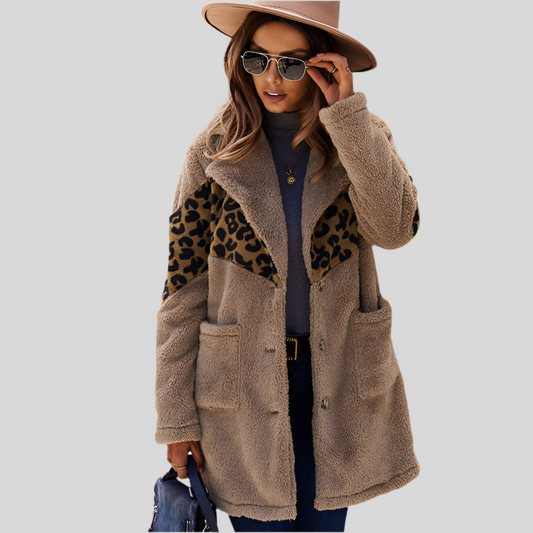 AlpineStitch Faux Fur Long Coat