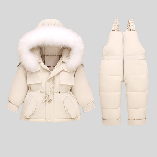 Kids Padded Down Jacket Set