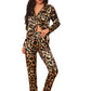 Two-piece Stretch Satin Home Wear Pajamas Women