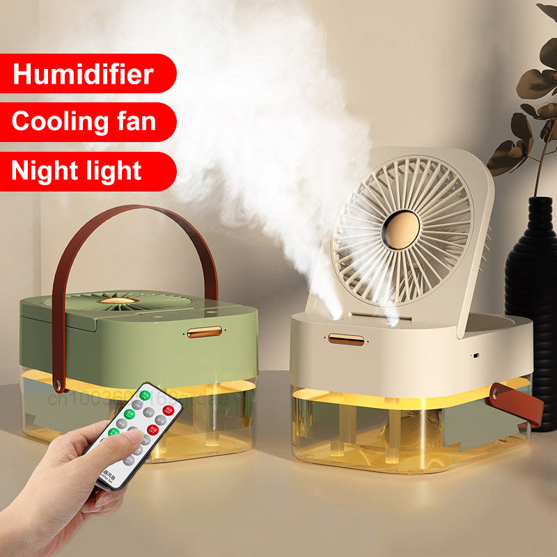 CoolGlow 3-in-1 Fan, Humidifier & Night Light