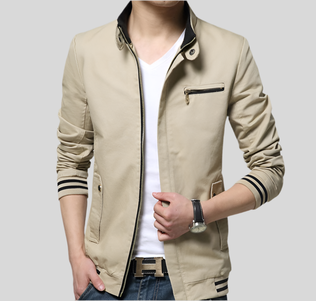 Mens Spring Autumn Casual Jacket Coat