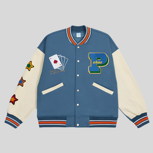 Lucky Varsity High-Quality Baseball Jacket