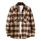 Men’s Plaid Flannel Shirt Jacket