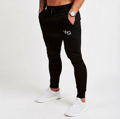 Men’s Spring and Autumn Slim Fit Printed Sports Pants