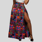 African-Inspired Printed Skirt