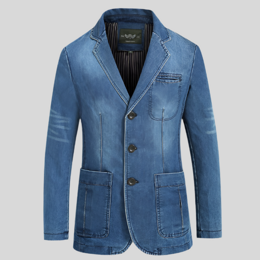 Konishi Decorated Men’s Denim Suit