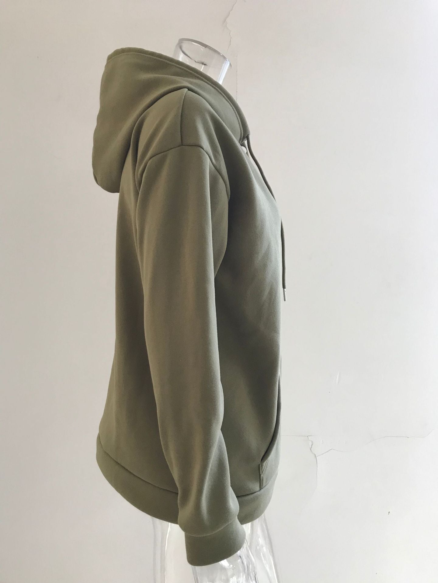 Relaxed Fit Long-sleeve Hooded Sweater