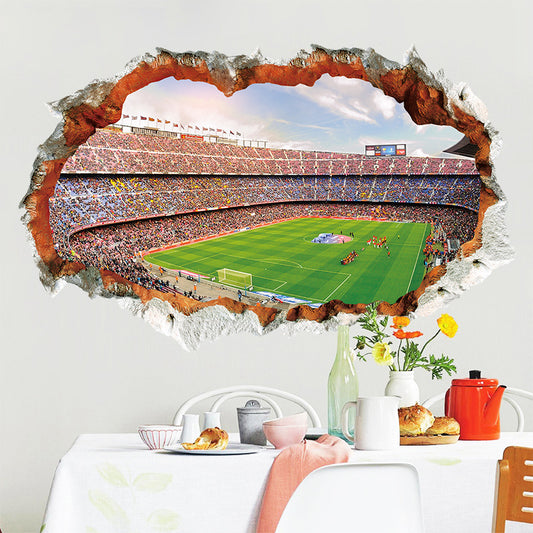 Football Field Wall Décor Sticker