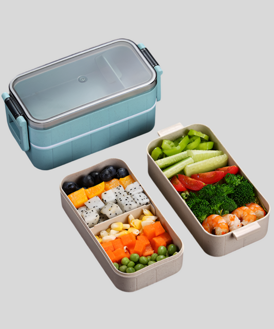 Microwave-Safe Lunch Box with Healthy Material