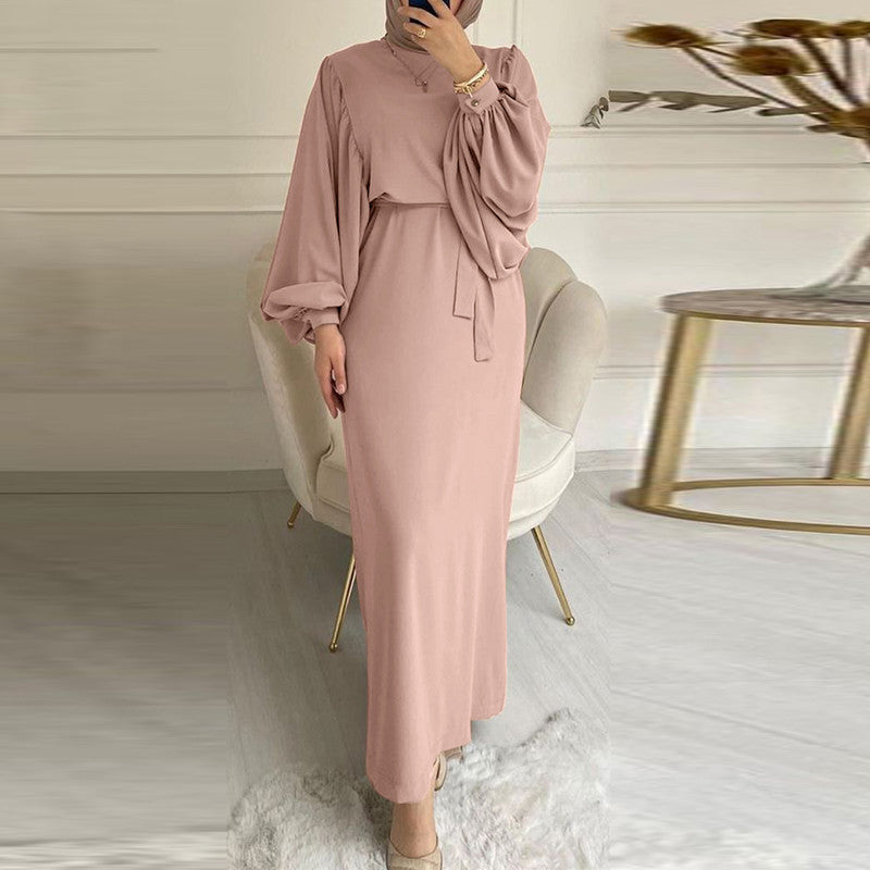 Sleek Muslim Robe Dress